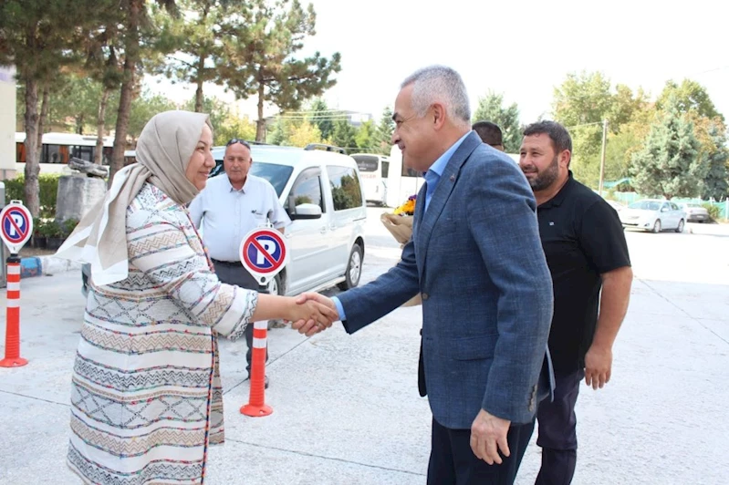 Aydın Milletvekili TBMM KİT Komisyon Başkanı  Mustafa Savaş, Başkan Seyhan Kılınçarslan’ı Ziyaret Etti