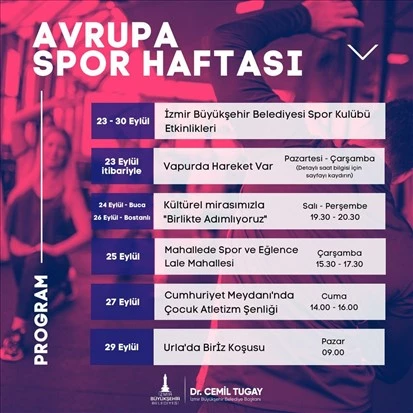 İzmir Avrupa Spor Haftası