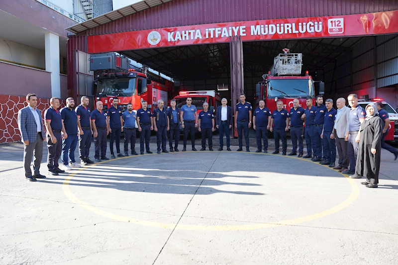 BAŞKAN HALLAÇ ; ‘’İTFAİYECİLER HAFTASI KUTLU OLSUN’’