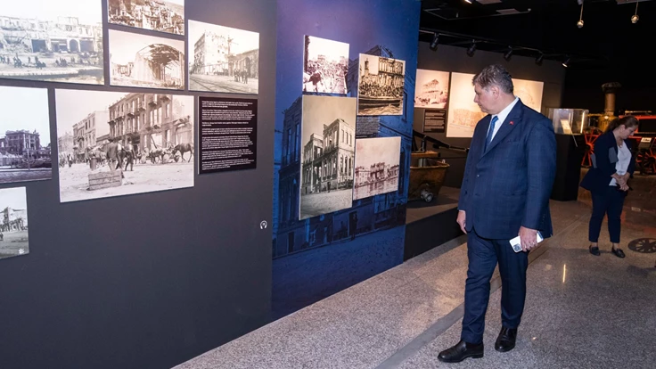 Başkan Tugay’dan “Yanık Yurt” ziyareti