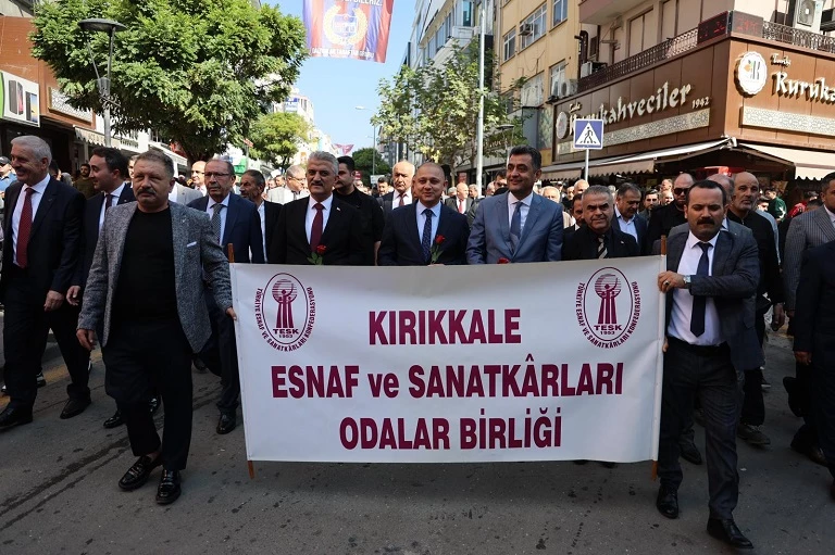 BAŞKANIMIZ ÖNAL : KIRIKKALE ESNAFI AHİLİK KÜLTÜRÜNÜ EN GÜZEL ÖRNEKLERİ İLE YAŞATIYOR