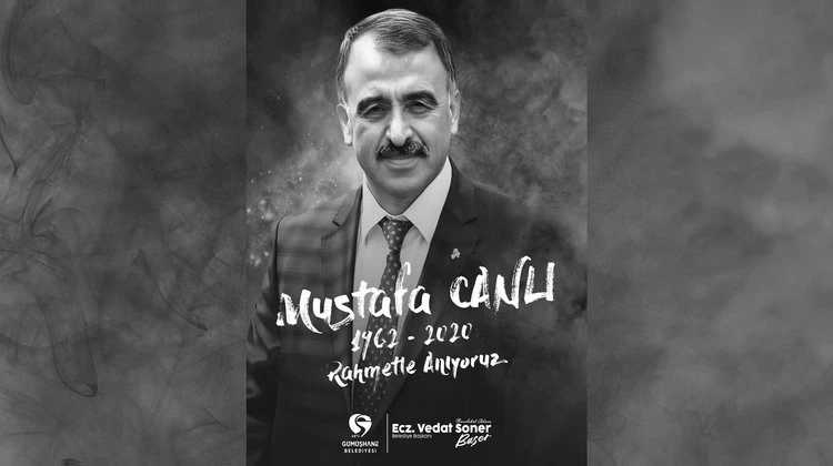 BAŞKANIMIZ, MERHUM BELEDİYE BAŞKANIMIZ MUSTAFA CANLI’YI VEFATININ SENE-İ DEVRİYESİNDE RAHMETLE ANDI