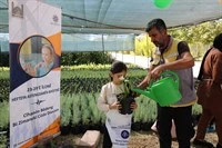 İşitme Engelliler Fidan Dikerek Verimli Vakit Geçirdi