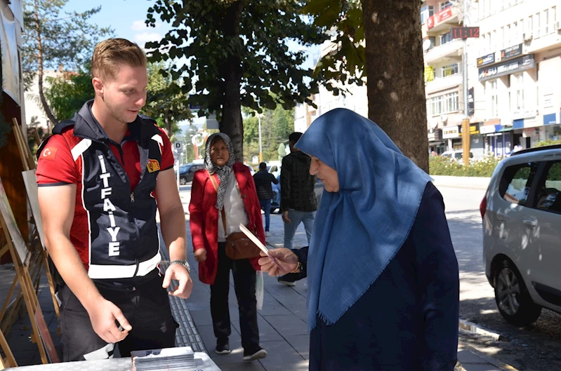 -BOZÜYÜK BELEDİYESİ İTFAİYESİ’NDEN İTFAİYE HAFTASI’NDA ÖNEMLİ ETKİNLİK