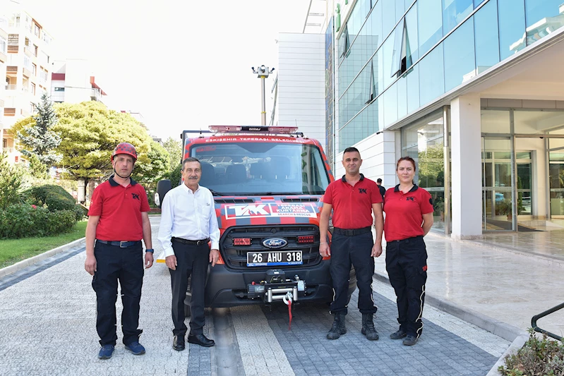 TEPEBAŞI ARAMA KURTARMA YENİ ARACI İLE DAHA GÜÇLÜ