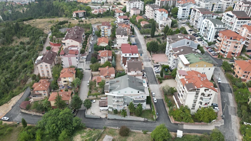 İZMİT BELEDİYESİ ORHAN MAHALLESİNDEKİ ASFALT ÇALIŞMASINI TAMAMLADI