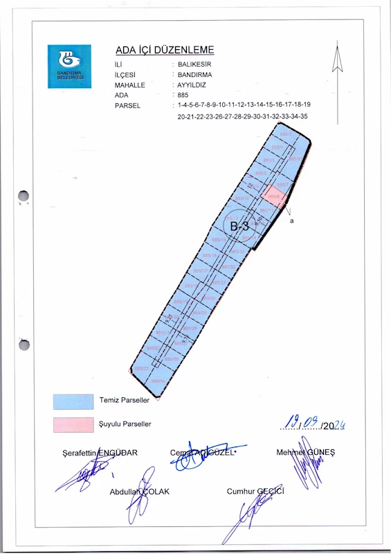 Ayyıldız Mahallesi 885 Ada İçi Düzenlemesi