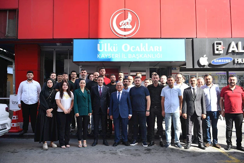 Başkan Büyükkılıç’tan Ülkü Ocaklarına Ziyaret