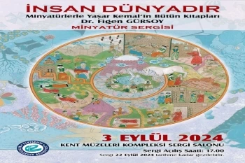 “İNSAN DÜNYADIR” MİNYATÜR SERGİSİ AÇILIYOR