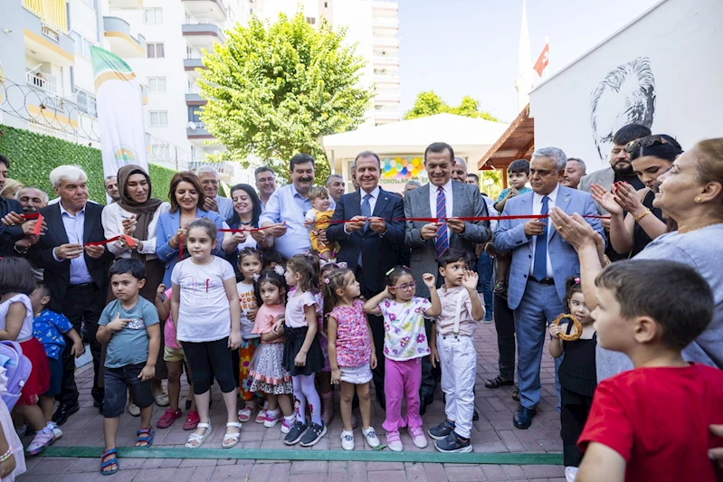 TOROSLAR BELEDİYESİ İLK ÇOCUK GÜNDÜZ BAKIMEVİNİ AÇTI