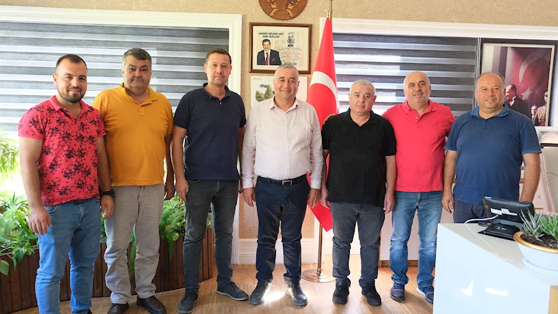 Kemer Yeni Sanayi Başkanı’ndan Akın’a ziyaret