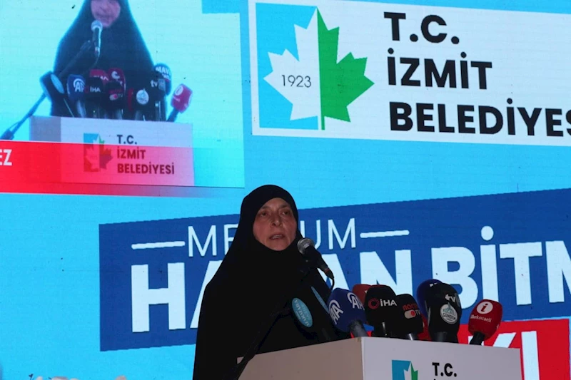 MERHUM MİLLETVEKİLİ HASAN BİTMEZ’İN EŞİ SAFİYE BİTMEZ’DEN TÜM İZMİTLİLERE TEŞEKKÜR