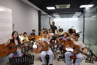 Çocuklar Sanat Akademisinde Hem Öğrendi Hem Eğlendi