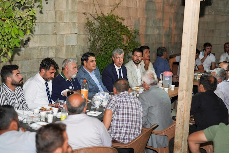 BAŞKAN UMUT YILMAZ, SÜLÜKLÜ MAHALLESİ’NDE HALKLA BULUŞTU