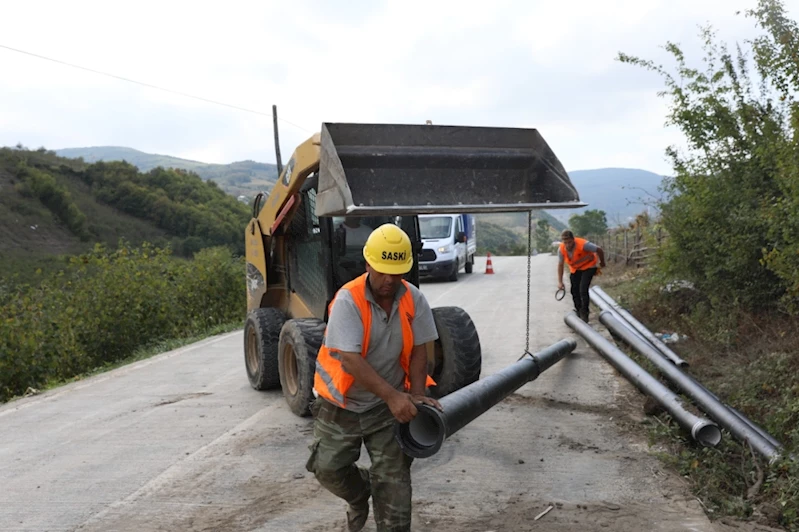 SASKİ’den yeni içme suyu hattı