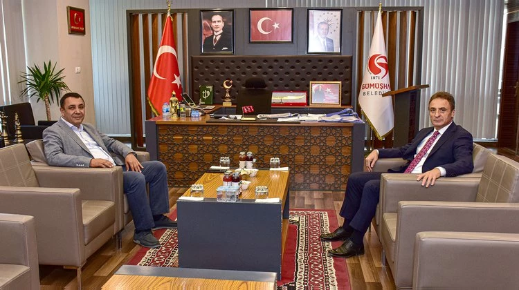 İL MİLLİ EĞİTİM MÜDÜRÜ ŞENER DOĞAN BAŞKANIMIZI ZİYARET ETTİ