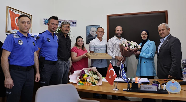 ESNAF ODASINDAN ZABITA MÜDÜRLÜĞÜ’MÜZE ANLAMLI ZİYARET
