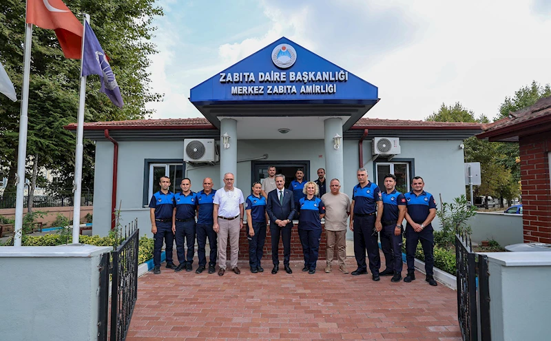 “Zabıta teşkilatımızı 10 yeni araçla güçlendiriyoruz”