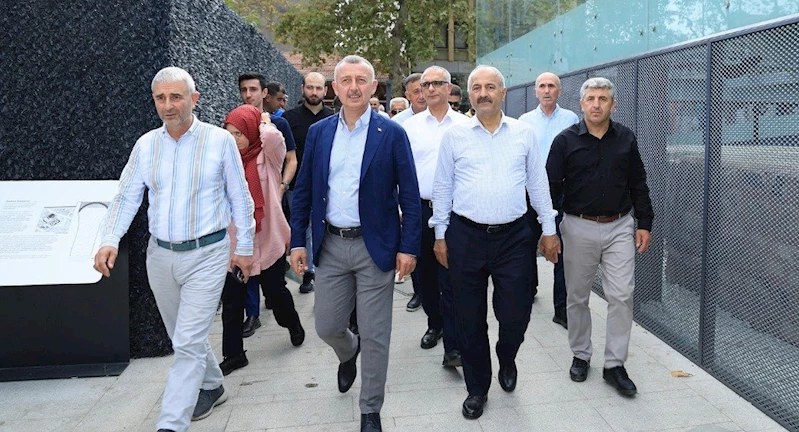 Başkan Büyükakın Tarihi Sarnıcı İnceledi