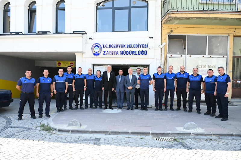 -BAŞKAN BAKKALCIOĞLU’NDAN ZABITALARA ANLAMLI ZİYARET