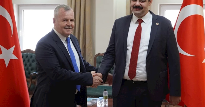 30 Ağustos Zafer Bayramı tebrik ve kabulleri kaymakamlık makamında gerçekleştirildi.