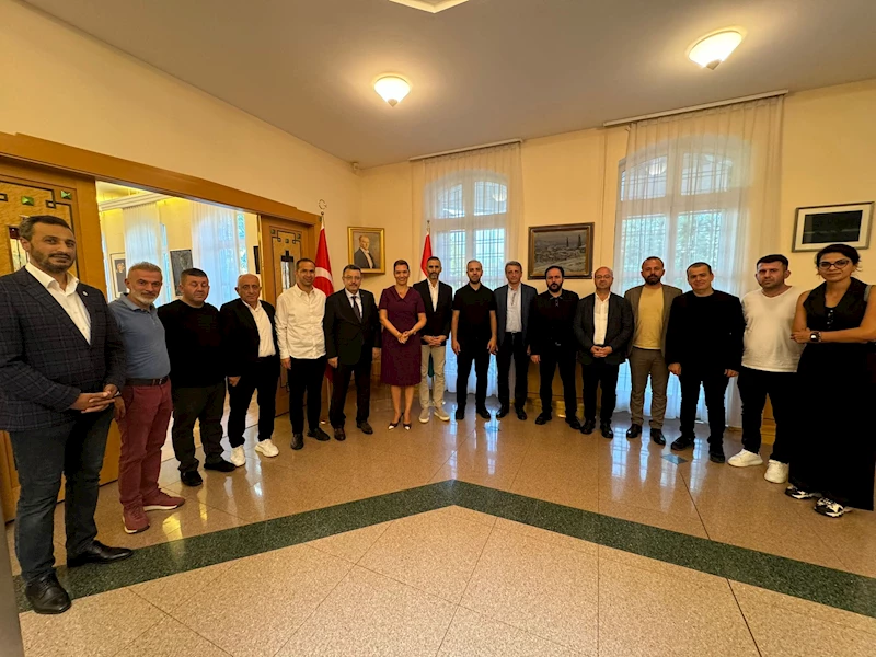 BAŞKAN GENÇ’TEN BUDAPEŞTE’DE DOSTLUK MESAJI