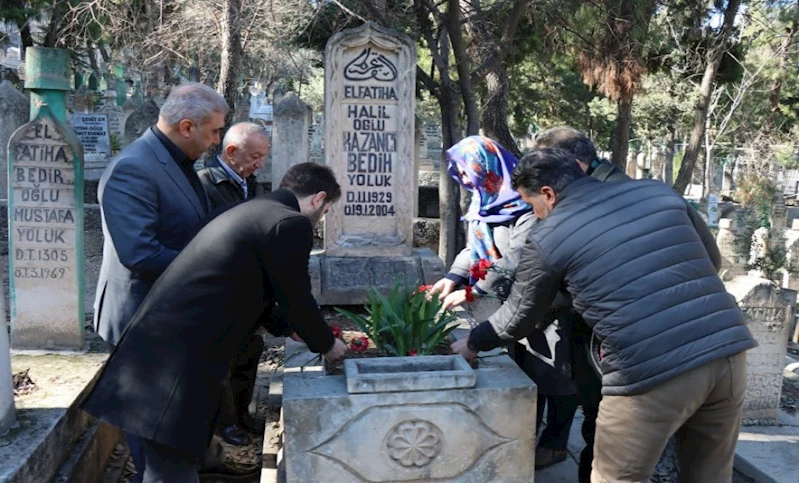 Usta Gazelhan Kazancı Bedih Vefatının 21. Yıl Dönümünde Kabri Başında Anıldı