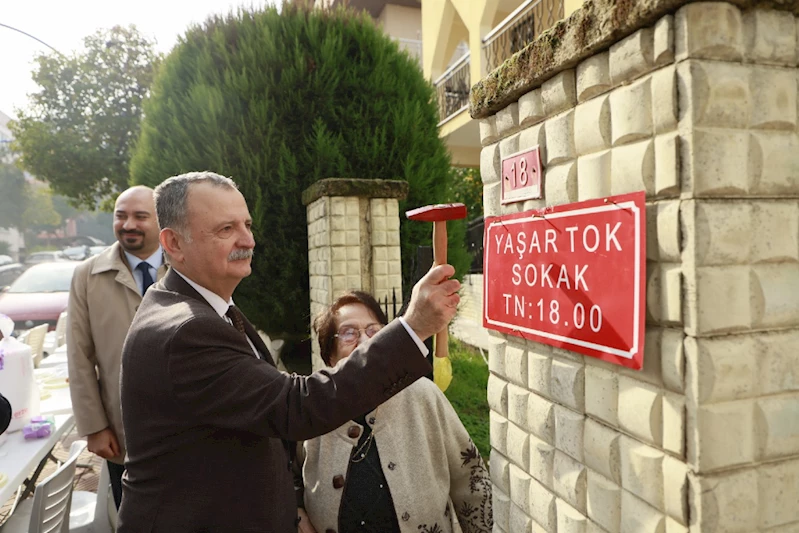 YAŞAR TOK’UN ADI YUNUSEMRE’DE YAŞAYACAK