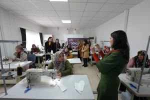 Diyarbakır’da ‘yıkanabilir ped atölyesi’ açıldı