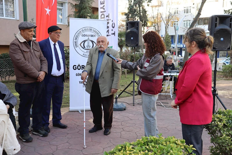 İZMİT BELEDİYESİNDEN GÖRME ENGELLİLER HAFTASI’NDA FARKINDALIK