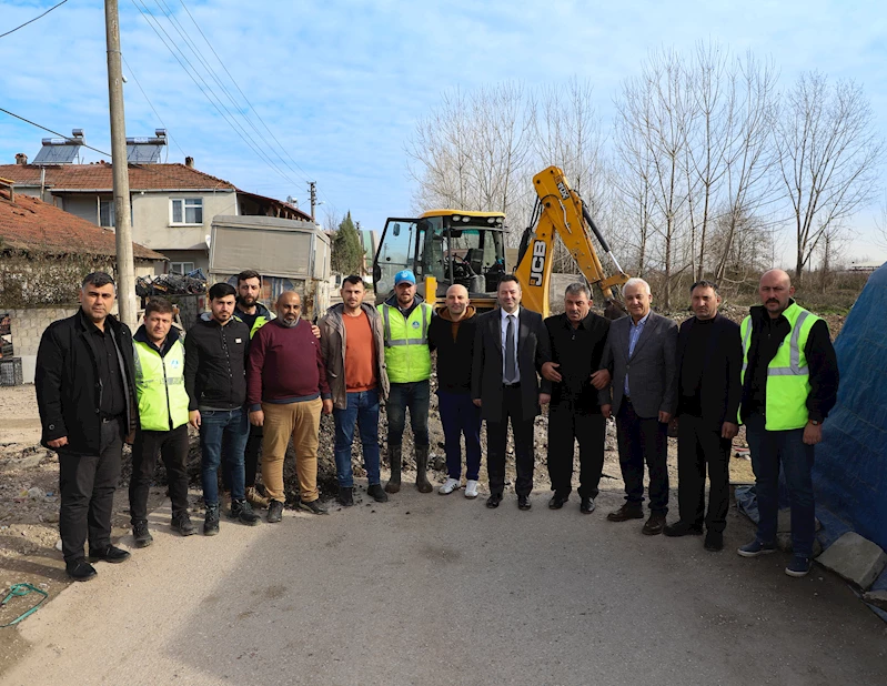 Güneşler’in içme suyu altyapısı yenileniyor