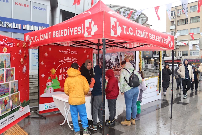 İZMİT BELEDİYESİ VATANDAŞLARIN YENİ YIL DİLEKLERİNİ TOPLAMAYA BAŞLADI