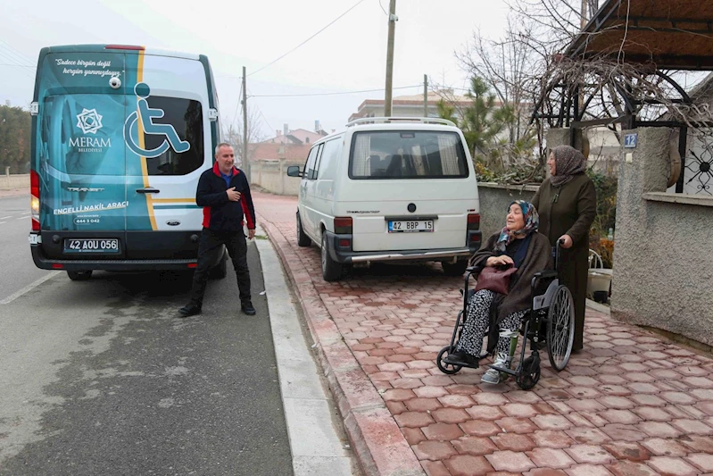 ‘ENGELLİ NAKİL ARACI’ YÜZLERİ GÜLDÜRÜYOR!