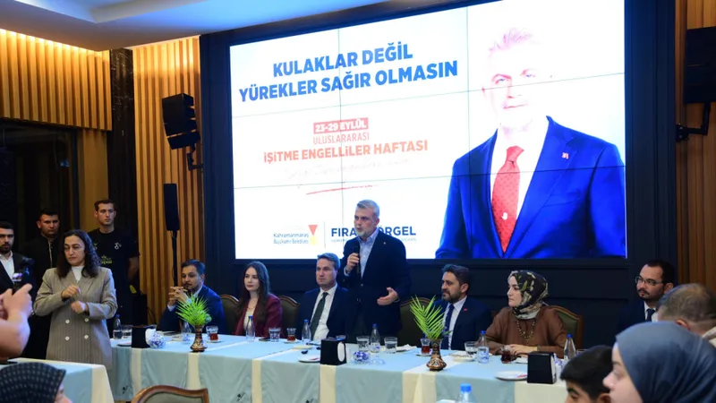 Başkan Görgel’den İşitme Engelliler Haftası’nda Anlamlı Buluşma