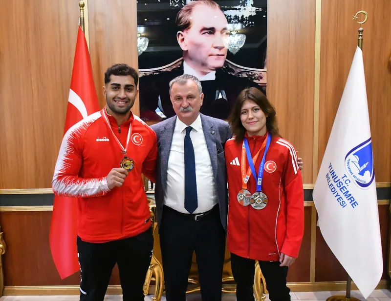 Milli Judocular Başkan Balaban