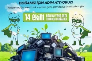 Yalova Belediyesi ve Teknosa E-Atık Geri Dönüşüm İş Birliği Başlattı