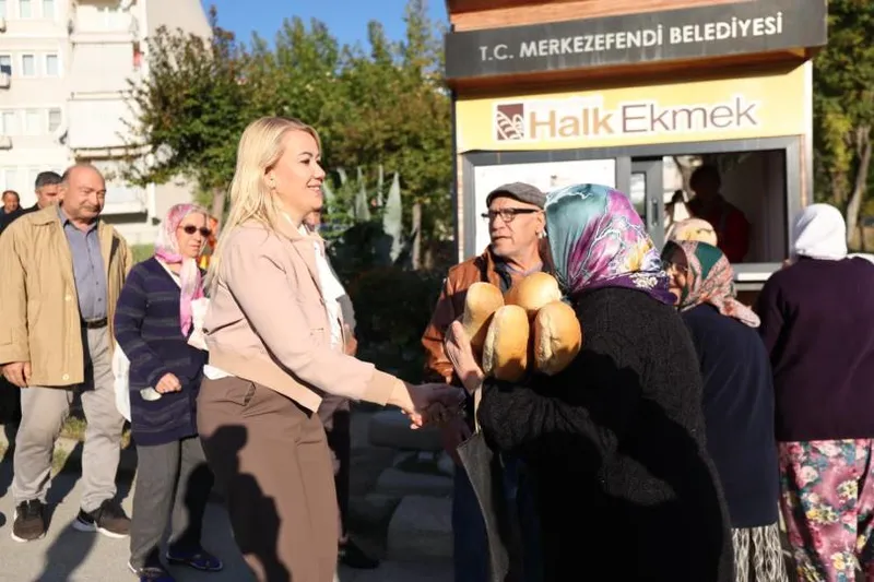 Merkezefendi Halk Ekmek Üretimine Yeniden Başladı