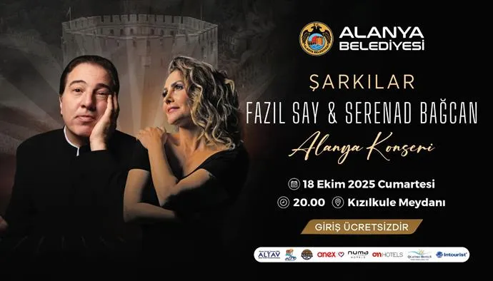 Fazıl Say ve Serenad Bağcan Alanya