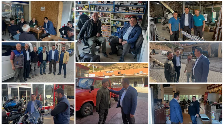 Gümüşhane Belediye Başkanı Bağlarbaşı Sanayi Sitesi