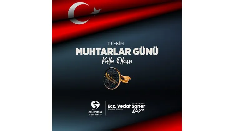 Gümüşhane Belediye Başkanı Muhtarlar Günü