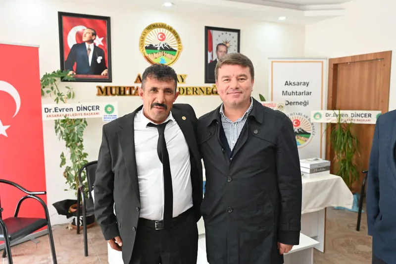 Aksaray Belediye Başkanı Dinçer, Muhtarlarla İstişare Toplantısı Gerçekleştirdi