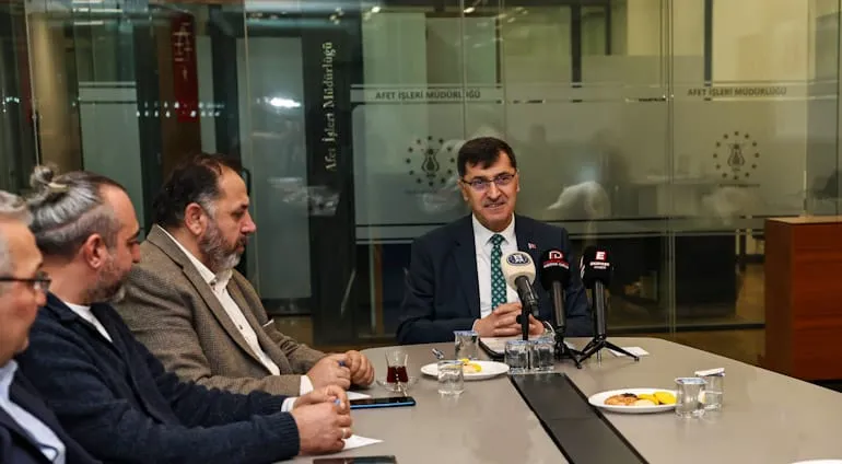 Kütahya Belediye Başkanı Eyüp Kahveci Basınla Buluştu