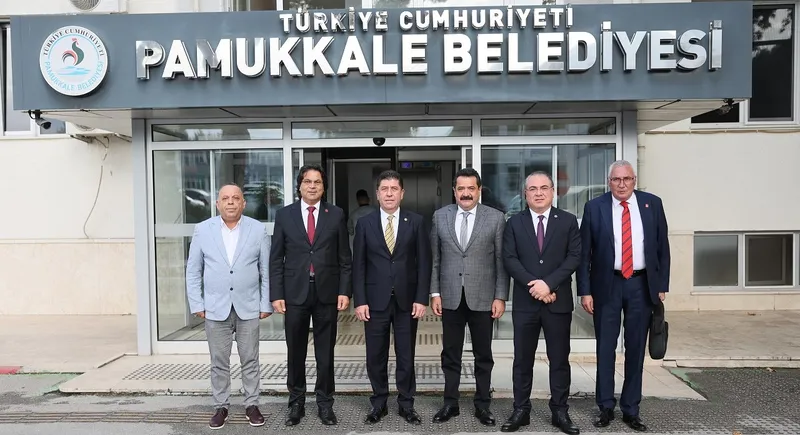 CHP Heyeti Pamukkale Belediyesi
