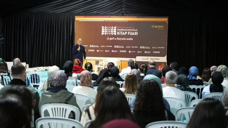 Tarık Tufan, Kahramanmaraş Kitap Fuarı
