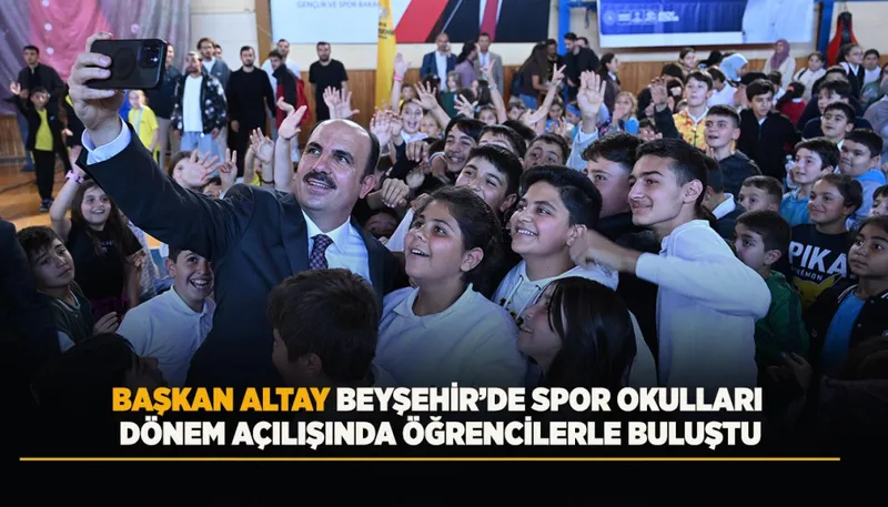 Konya Büyükşehir Belediye Başkanı Altay Beyşehir