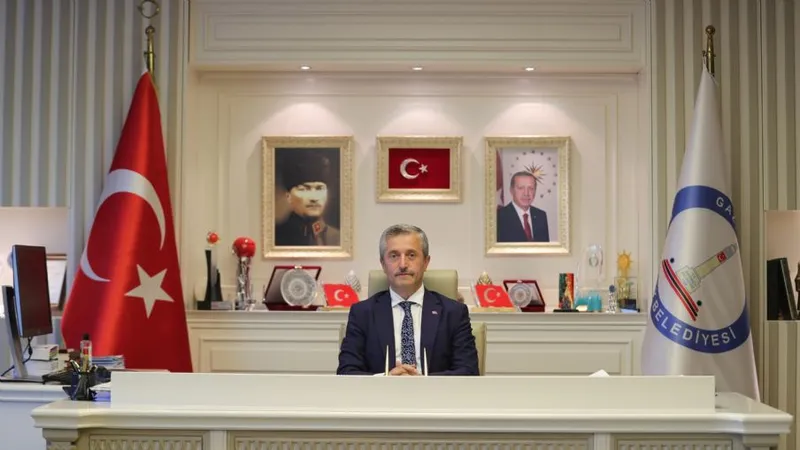Şahinbey Belediye Başkanı Tahmazoğlu Cumhuriyet Bayramı