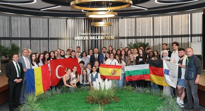 Gebze Belediye Başkanı Büyükgöz, Erasmus Öğrencileriyle Buluştu