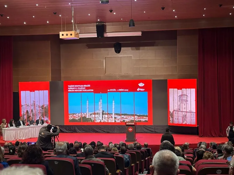EŞBAŞKANIMIZ SÖYLEMEZ, TARTİHİ KENTLER BİRLİĞİ TOPLANTISINA KATILDI.