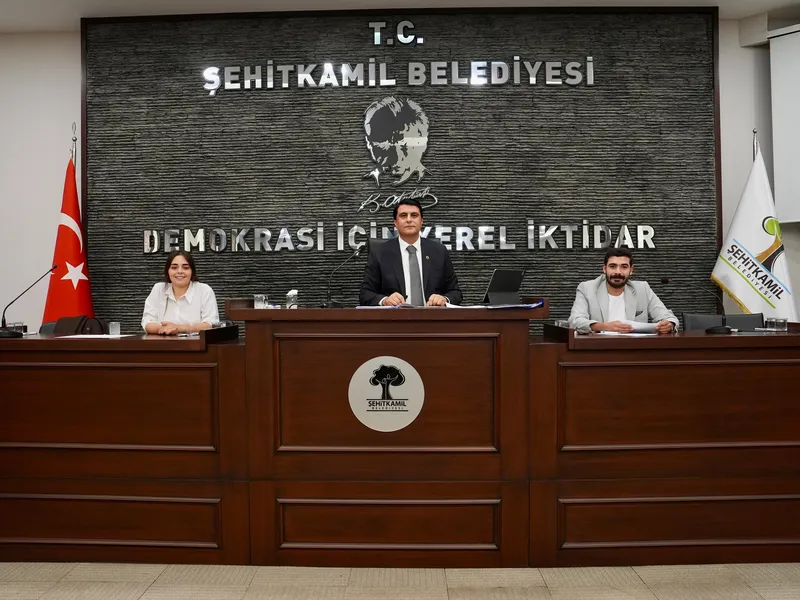 ŞEHİTKAMİL BELEDİYESİ EKİM AYI MECLİS TOPLANTISI YAPILDI