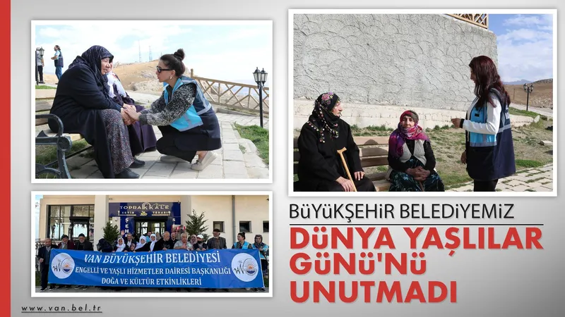 BÜYÜKŞEHİR BELEDİYEMİZ DÜNYA YAŞLILAR GÜNÜ